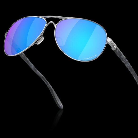Oakley Other - Oakley Feedback OO4079-33 – Polished Chrome Frame with Prizm Sapphire Polarized